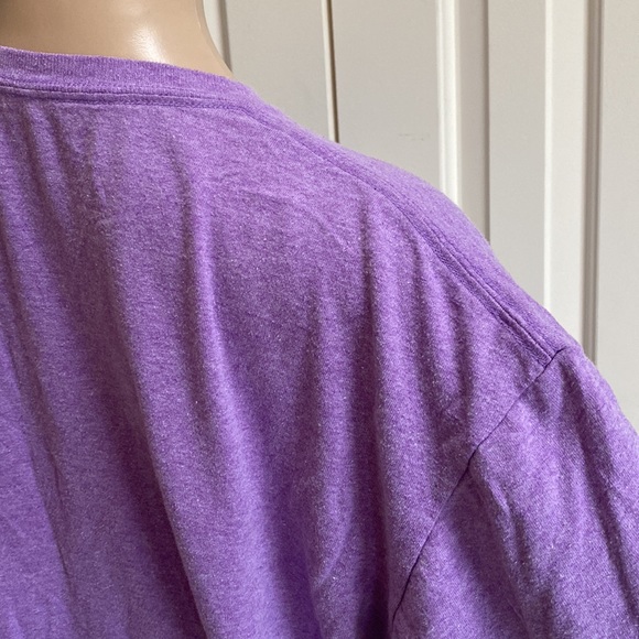 Marvin the Martian Womens XL Purple Tee Shirt. EUC. Unisex. Looney Toons. WB. - Picture 7 of 12